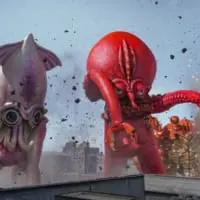「三大怪獣グルメ」イカラ、タッコラ、カニーラ