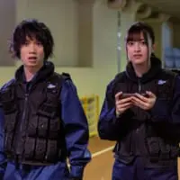映画「三大怪獣グルメ」植田圭輔さんと吉田綾乃クリスティーさん（乃木坂46）