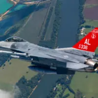 アラバマ州空軍のF-16（Image：USAF）