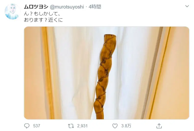 ムロツヨシのTwitterにメレブが降臨！？ 「呪文でコロナをやっつけて！」の声 | おたくま経済新聞