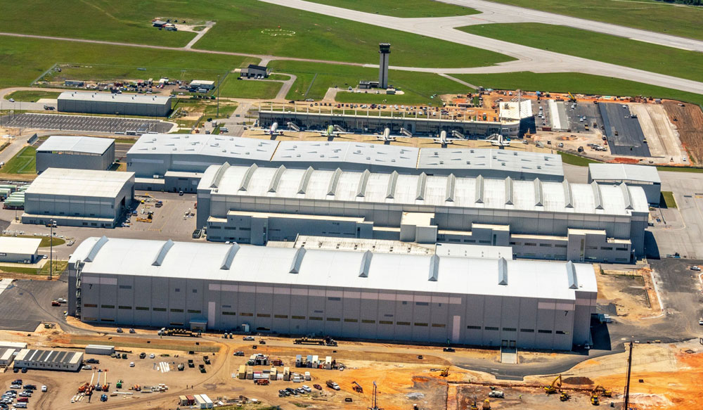 エアバスA220ファミリー増産用大規模工場がアメリカに完成