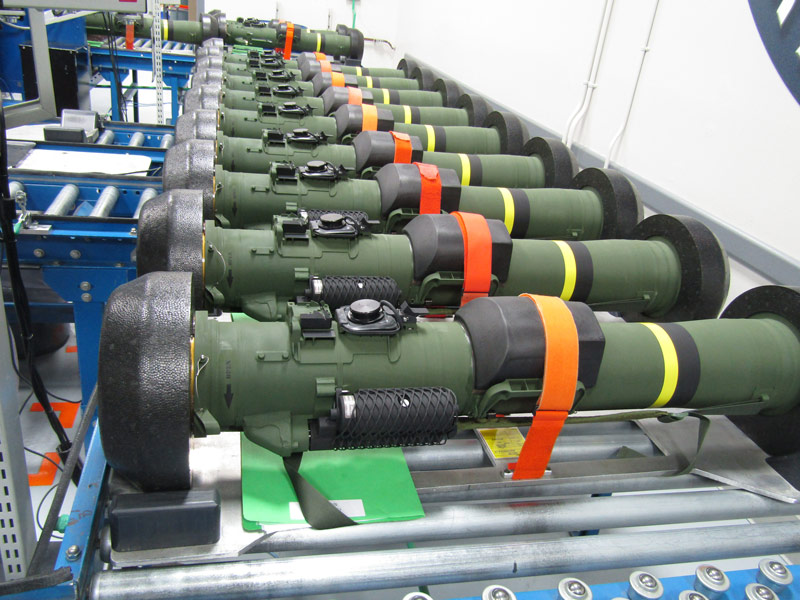 最新対戦車ミサイル「ジャベリンF」第1期納入分の生産完了