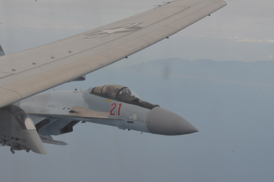 ロシア軍戦闘機地中海でアメリカ軍機に異常接近　アメリカ側が抗議