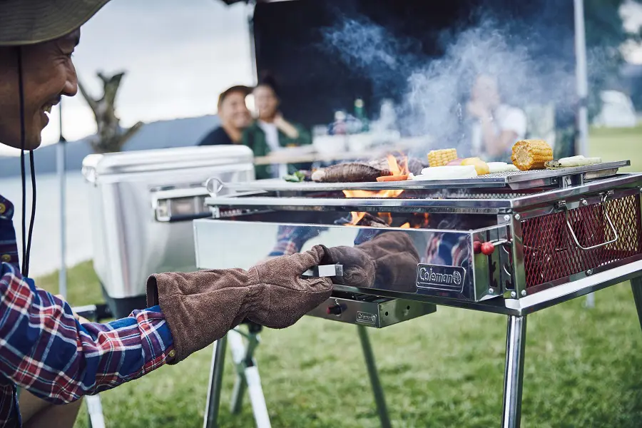 電動ファン付きBBQグリル コールマン「クールスパイダープロ/L ファン」 | おたくま経済新聞