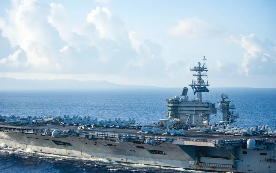 最終値下げ アメリカ海軍ツアージャケット空母セオドアルーズ