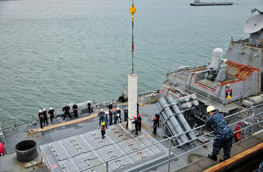 護衛艦　VLS Veal Launching System ボールペン アメリカ海軍が艦船用VLSミサイル容器を5年分一括発注 | おたくま経済