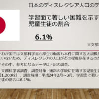 日本では学習障害に関する全国的な調査の例はない