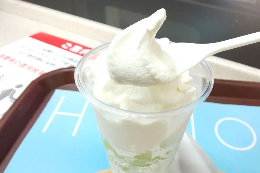 まずはバニラを頂きます。