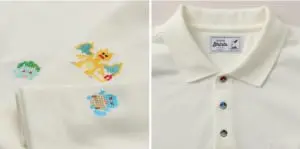 自分の好きなポケモンがオーダーで刺繍可能！「ポケモンシャツ