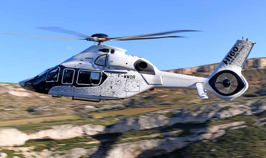 エアバス新型ヘリコプターH160　ヨーロッパの型式証明取得