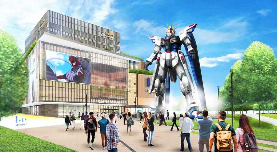 実物大ガンダム立像が2021年に海外進出　上海で「フリーダムガンダム」展示