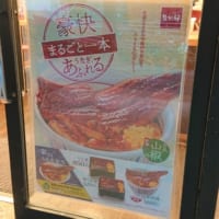 「うな丼 豪快盛」のポスター