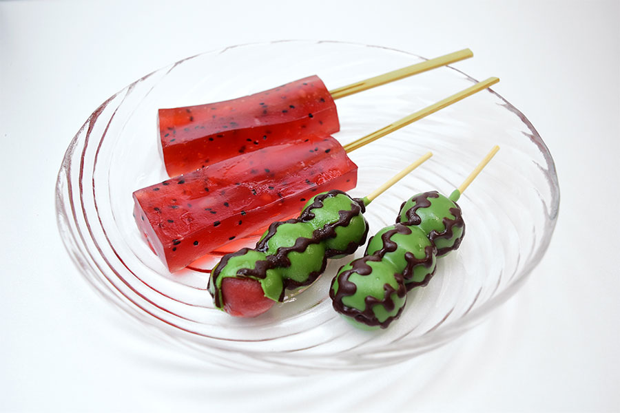 まってた！毎夏SNSを賑わせる丸八製菓の「すいか団子」と「西瓜わらび餅」が2020年も販売開始