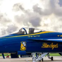 ブルーエンジェルズ用F／A-18E1号機（Image：U.S.Navy）