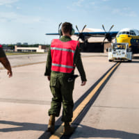 フォートワースに到着したC-130Jファットアルバート（Image：U.S.Navy）