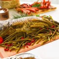 ベラルーシ名物コイの丸焼き（Image：ロシア国防省）