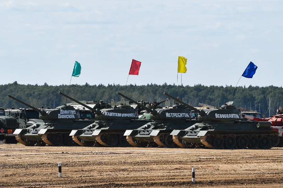 パンツァー・フォー！ロシアで「リアル戦車道」戦車バイアスロン世界選手権2020始まる