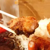 エビフライは衣がサクサク、身はプリプリ