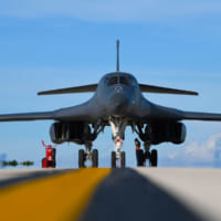 アンダーセン空軍基地に到着した第28爆撃航空団のB-1B（Image：USAF）