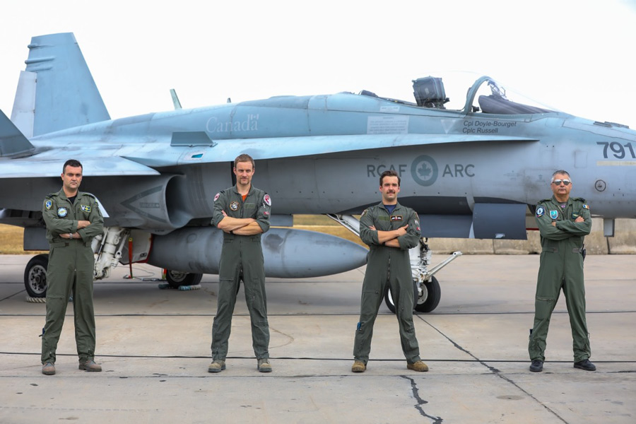 カナダ空軍戦闘機部隊　ルーマニアでのNATO防空任務を開始