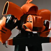 アッシマーのメイン武装である「大型ビームライフル」もしっかり装備。