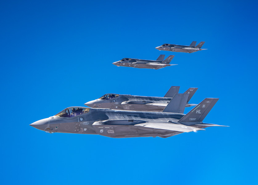 イスラエルとアメリカがF-35同士の共同訓練を実施　8月に続き2回目