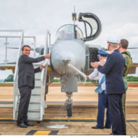 F-39Eへの洗礼（Image：ブラジル空軍）