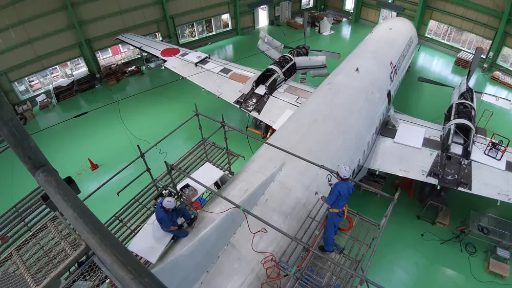 YS-11 “量産初号機” 国立科学博物館所蔵 YS-11」量産初号機公開プロジェクト :: 国立科学博物館 National