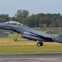 レイクンヒース空軍基地を離陸する第494戦闘飛行隊のF-15E（Image：USAF）