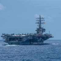 南シナ海の空母ロナルド・レーガン（Image：U.S.Navy）