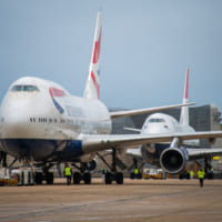 お別れフライトを待つ2機のB747（Image：British Airways）