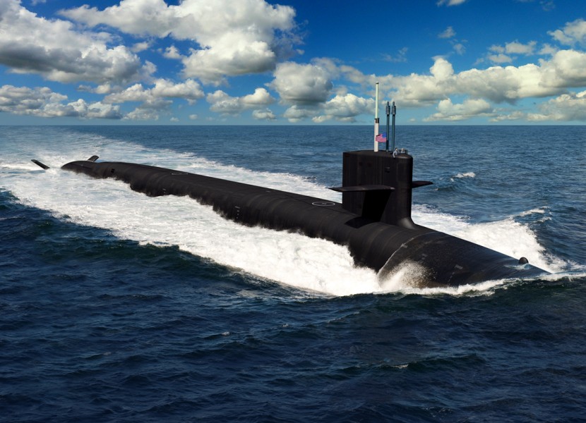 アメリカ海軍次期戦略ミサイル原潜コロンビア級　1番艦建造を正式発注