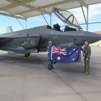 1000飛行時間を達成したオーストラリア空軍F-35Aの1号機（Image：Commonwealth of Australia 2020）