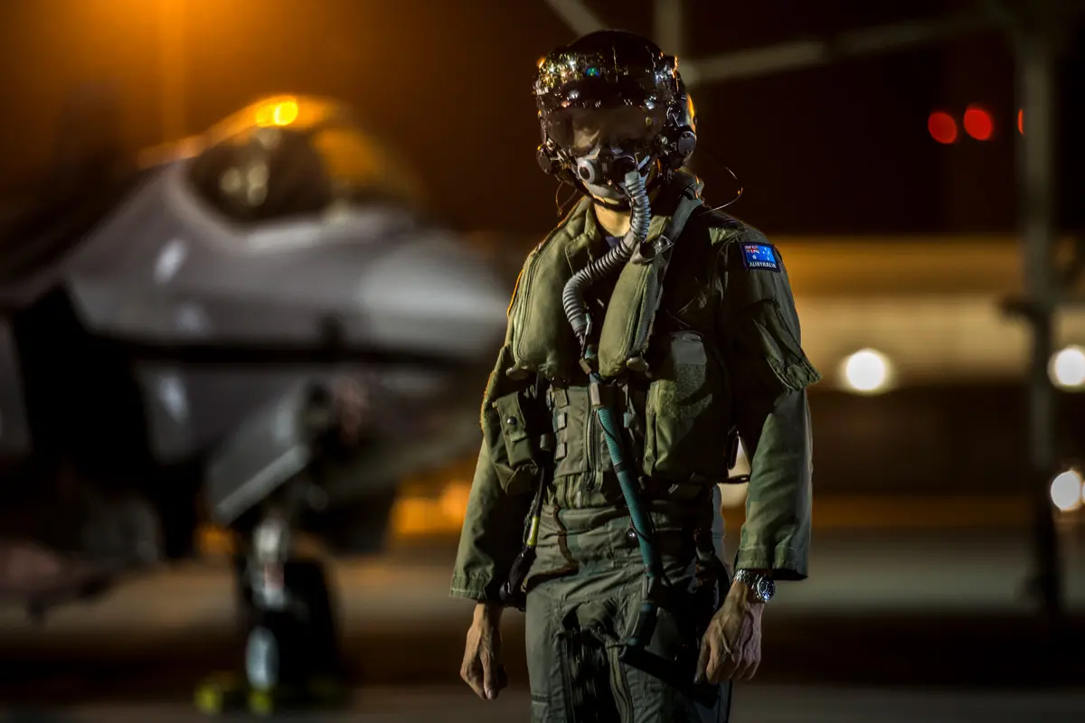 最終価格　F-35A オーストラリア空軍20CU チャレンジ F-35A オーストラリア空軍20CU チャレンジコイン - メルカリ