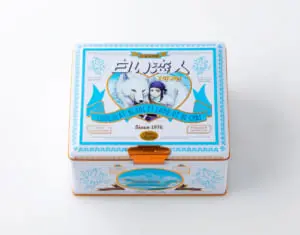 非売品 ゴールデンカムイ 白石由竹 白い恋人 オリジナル缶 非売品】ゴールデンカムイ 白石由竹 白い恋人 オリジナル缶