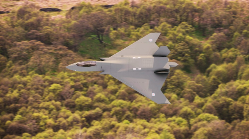 イギリスの次世代戦闘機テンペスト（Image：MoD Crown Copyright）