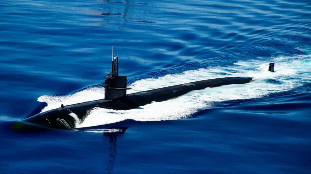 訓練の相手方となるロサンゼルス級原子力潜水艦（Image：U.S.Navy）