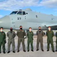 「シードラゴン2021」に参加した海上自衛隊第1航空隊のP-1クルー（Image：U.S.Navy）