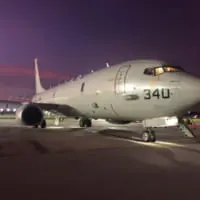 訓練に参加したアメリカ海軍のP-8A（Image：U.S.Navy）