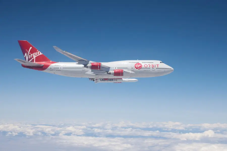 B747 400 ヴァージンオービット 1/400 B747-400 Virgin ヴァージンオービット ランチャーワン