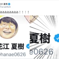 画像は花江夏樹さんのTwitterのスクリーンショットです