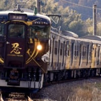 JR草津線の113系700番台近キトL6編成「SHINOBI-TRAIN」