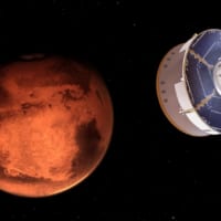 火星に接近するMARS 2020（Image：NASA）