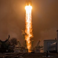 上昇するソユーズロケット（Image：ロスコスモス）