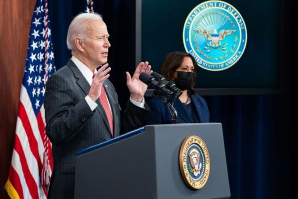 対中タスクフォース設立を発表するバイデン大統領（Image：ホワイトハウス）