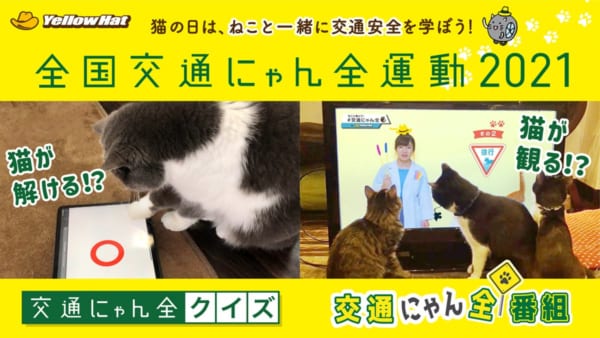 イエローハットの「全国交通にゃん全運動2021」