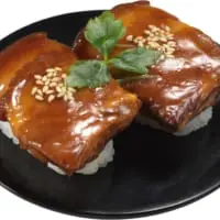 トロトロ食感で濃いめ味付けの角煮がシャリとの相性抜群「上海風豚の角煮にぎり」