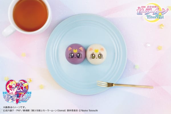 「美少女戦士セーラームーン」のルナ＆アルテミスが和菓子に！全国のローソンで発売