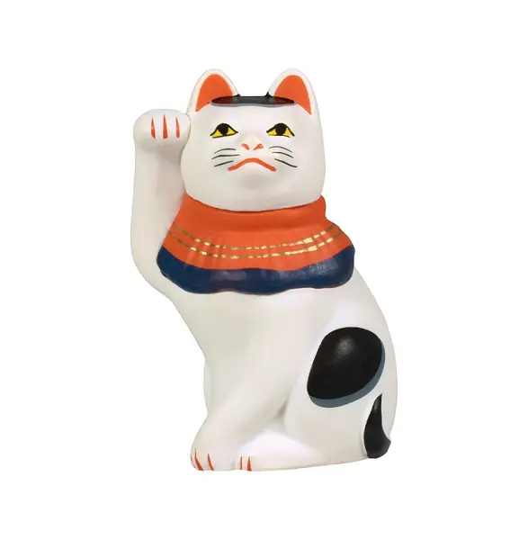 今戸焼丸〆猫