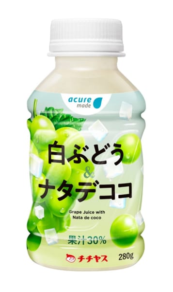 ナタデココブーム再来！？人気デザート飲料「白ぶどう＆ナタデココ」が今年も登場